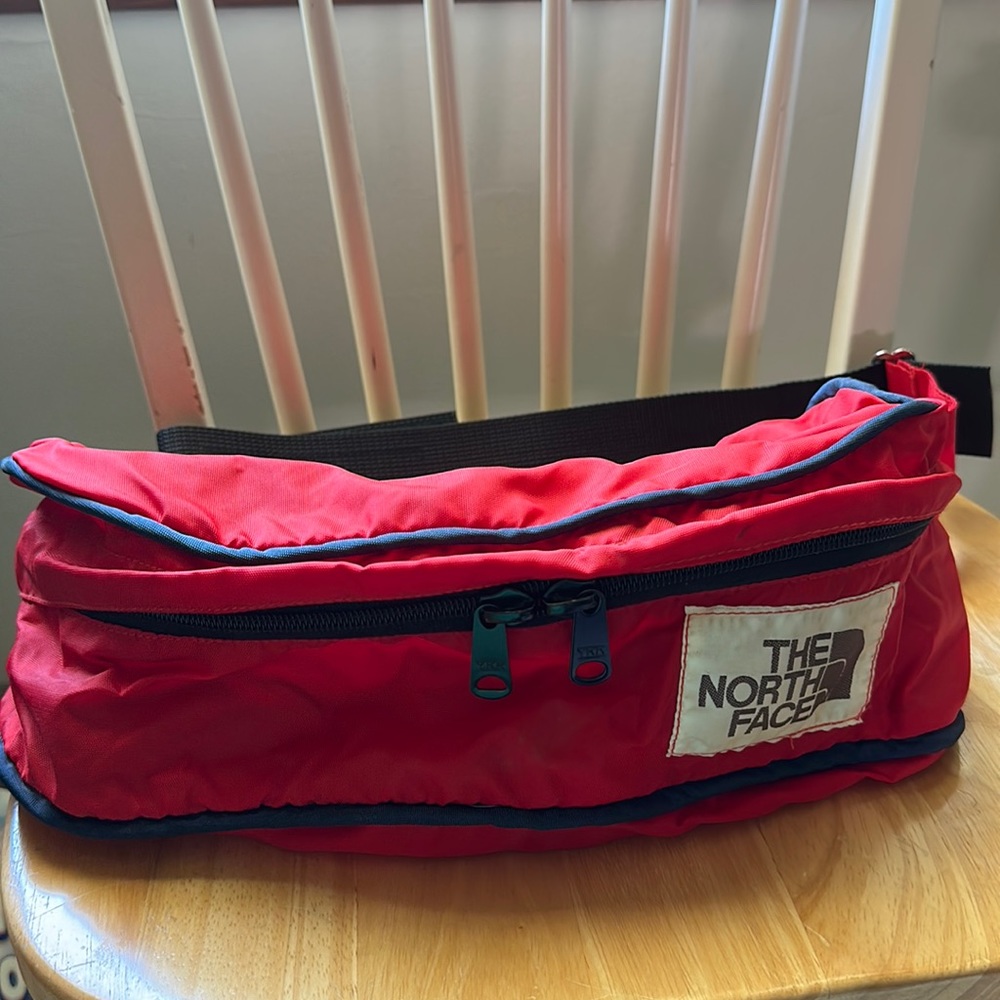 The North Face Red Fanny pack/shoulder Bag